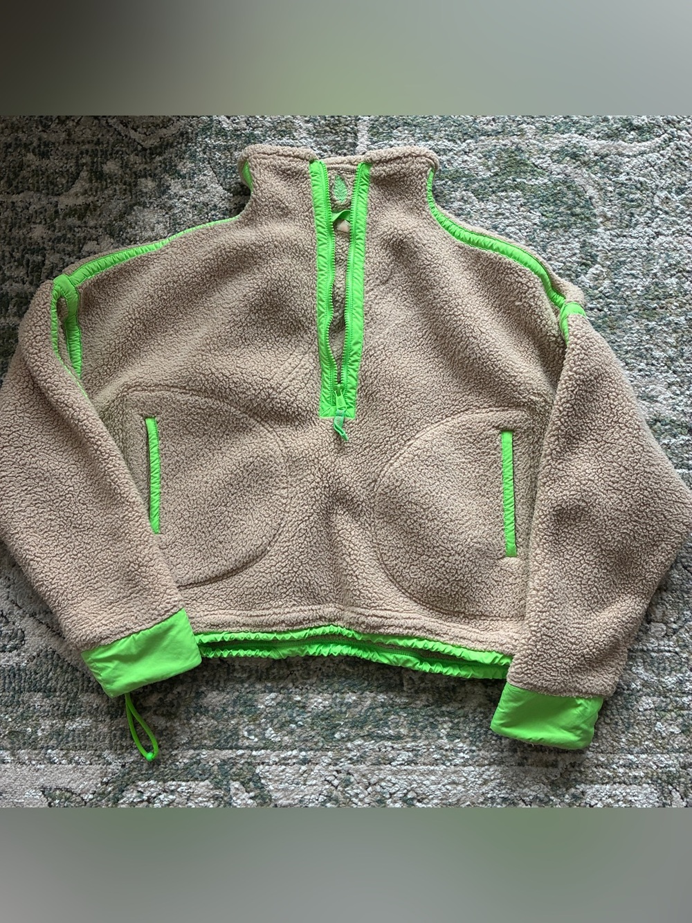 Free People Mountain High Half Zip Fleece